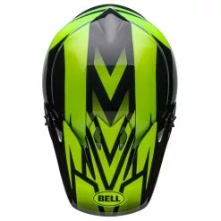 Bell MX9 MIPS Disrupt Helmet - Black/Green - S -Outlet Helmets Store BE7136235 p 7