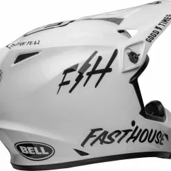 Bell 2023 MX-9 MIPS Fasthouse White Black Helmet -Outlet Helmets Store BE7136358 P 4