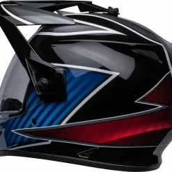 Bell 2023 MX-9 Adventure MIPS Dalton Black Blue Helmet -Outlet Helmets Store BE7136379 5