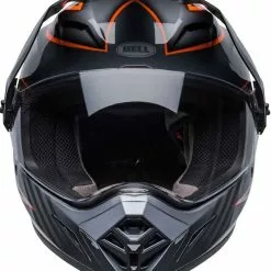 Bell 2023 MX-9 Adventure MIPS Dalton Black Orange Helmet - Unisex - Medium - Adult - Black/Orange -Outlet Helmets Store BE7136390 2