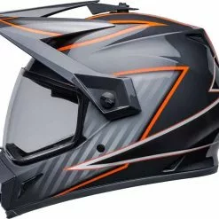 Bell 2023 MX-9 Adventure MIPS Dalton Black Orange Helmet - Unisex - Medium - Adult - Black/Orange -Outlet Helmets Store BE7136390 4