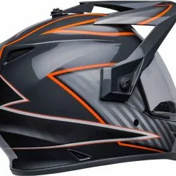 Bell 2023 MX-9 Adventure MIPS Dalton Black Orange Helmet - Unisex - Medium - Adult - Black/Orange -Outlet Helmets Store BE7136390 7