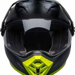 Bell 2023 MX-9 Adventure MIPS Stealth Camo Matte Black Hi-Viz Helmet -Outlet Helmets Store BE7136679 2