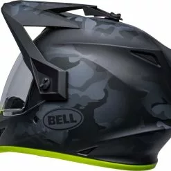 Bell 2023 MX-9 Adventure MIPS Stealth Camo Matte Black Hi-Viz Helmet -Outlet Helmets Store BE7136679 5
