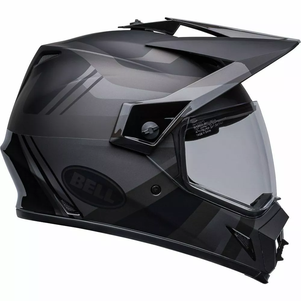 Bell MX-9 ADV MIPS Maurauder Blackout Matte Gloss Black Helmet 5 Bell MX-9 ADV MIPS Maurauder Blackout Matte Gloss Black Helmet - Image 3