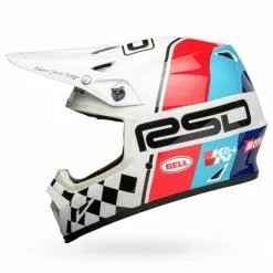 Bell MX-9 MIPS RSD Rally Black White Helmet - Black/White Small -Outlet Helmets Store BE7144793 4