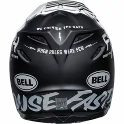 Bell Moto-9S Flex Fasthouse Flex Crew Black White Helmet - White - Medium - Adult -Outlet Helmets Store BE7148438 p 2