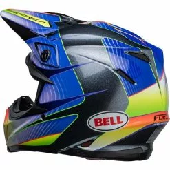 Bell Moto-9S Flex Pro Circuit Silver Metallic Flake Helmet -Outlet Helmets Store BE7148454 p 1