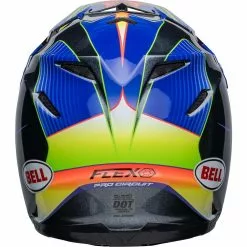 Bell Moto-9S Flex Pro Circuit Silver Metallic Flake Helmet -Outlet Helmets Store BE7148454 p 2