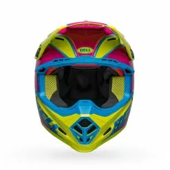 Bell Moto-9S Flex Sprite Helmet - Yellow/Pink - S -Outlet Helmets Store BE714847 p 1