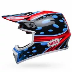 Bell MX-9 MIPS McGrath Showtime Replica Helmet - Black/Red/Blue - S -Outlet Helmets Store BE7148490 p 4