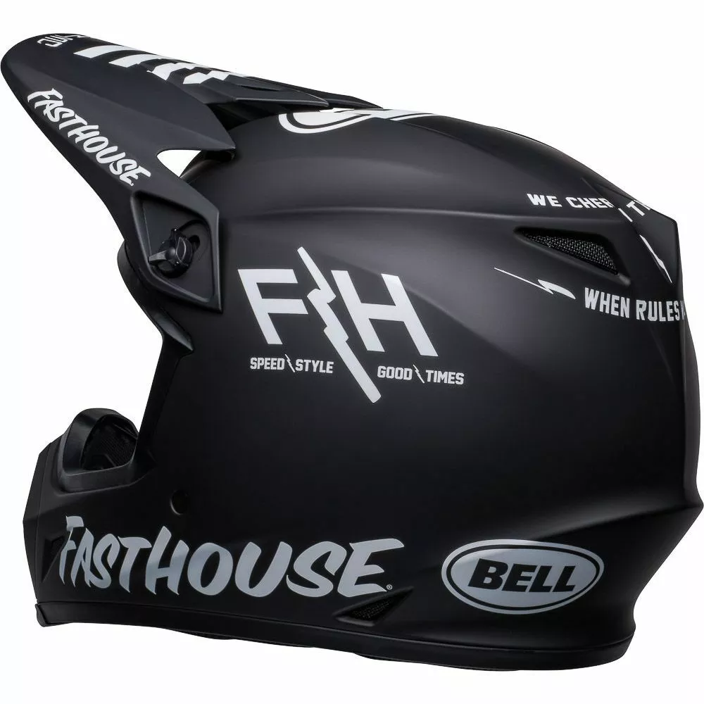 Bell MX9 MIPS FH PROSPECT M.BK/W SM 4 Bell MX9 MIPS FH PROSPECT M.BK/W SM - Image 2