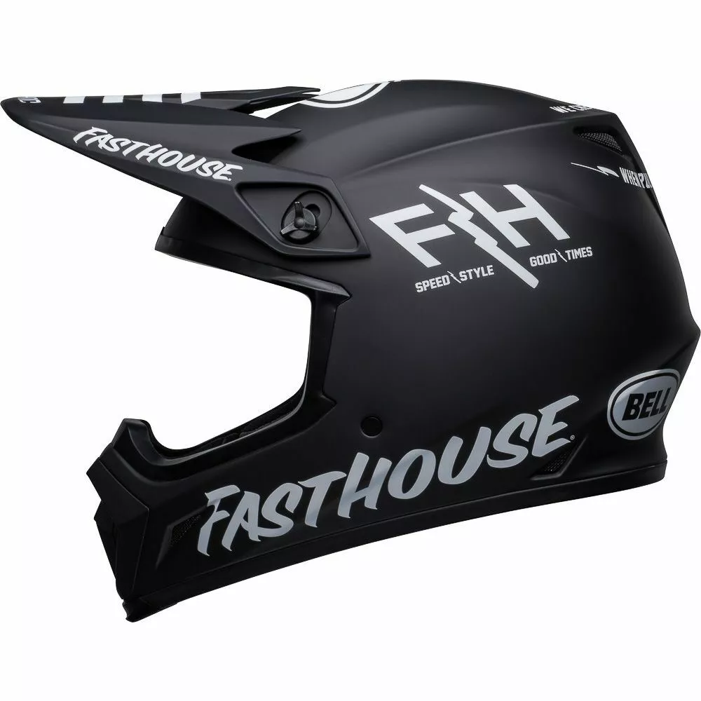 Bell MX9 MIPS FH PROSPECT M.BK/W SM 3 Bell MX9 MIPS FH PROSPECT M.BK/W SM