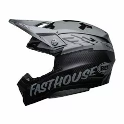 Bell Moto-10 Fasthouse BMF Helmet - Grey/Black - S