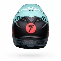Bell Moto-9S Flex Seven Vanguard LE Helmet - Aqua/Black - M -Outlet Helmets Store BE7148761 p 5