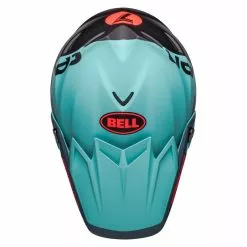 Bell Moto-9S Flex Seven Vanguard LE Helmet - Aqua/Black - M -Outlet Helmets Store BE7148761 p 7