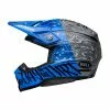 Bell 23 Moto-10 Fasthouse DITD Helmet - Blue/Grey - M -Outlet Helmets Store BE7148857