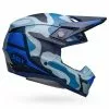 Bell Moto-10 Spherical Ferrandis Mechant Helmet - Matte/Gloss Dark Blue/Light Blue - S -Outlet Helmets Store BE7150242 p