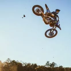 Bell Moto-10 Spherical Ferrandis Mechant Helmet - Matte/Gloss Dark Blue/Light Blue - S -Outlet Helmets Store BE7150242 p 9