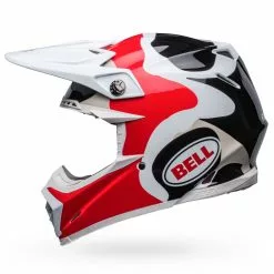 Bell Moto-9s Flex Hello Cousteau Reef Gloss Helmet - Black/Red/White - M -Outlet Helmets Store BE7150259 p 4
