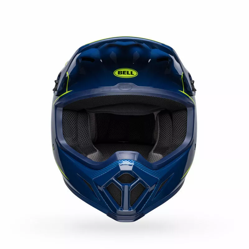 Bell MX-9 MIPS Zone Helmet - Navy/Retina - M 5 Bell MX-9 MIPS Zone Helmet - Navy/Retina - M - Image 3