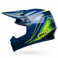 Bell MX-9 MIPS Zone Helmet - Navy/Retina - M 15 Bell MX-9 MIPS Zone Helmet - Navy/Retina - M -Outlet Helmets Store BE7150276 p 4