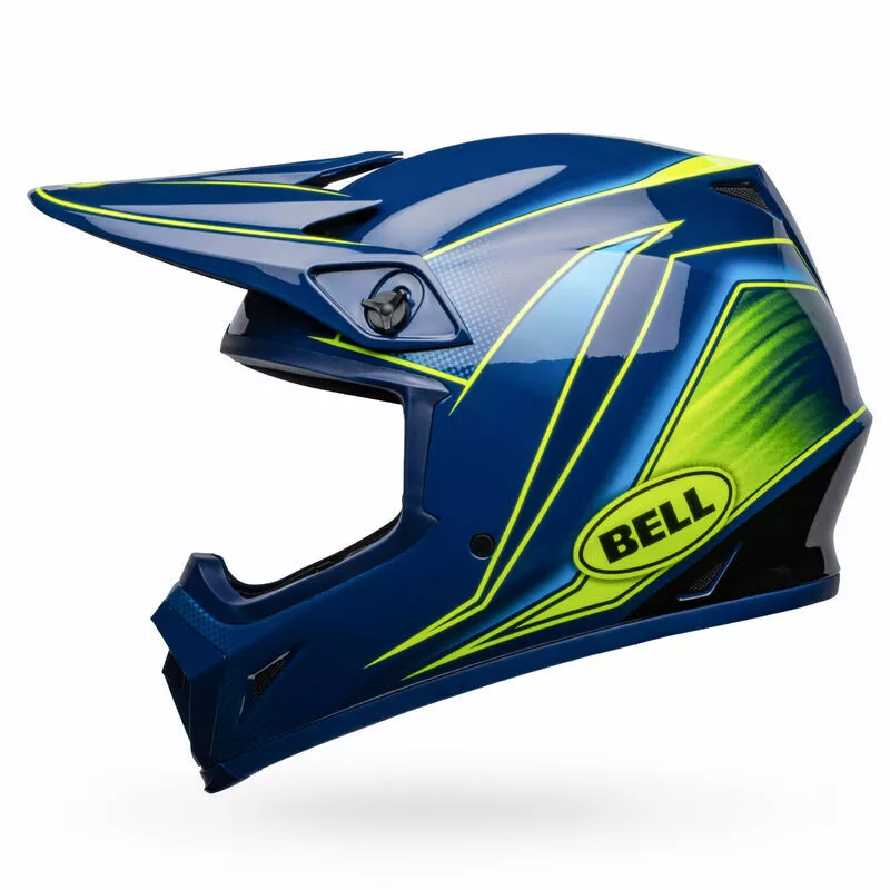 Bell MX-9 MIPS Zone Helmet - Navy/Retina - M 7 Bell MX-9 MIPS Zone Helmet - Navy/Retina - M - Image 5