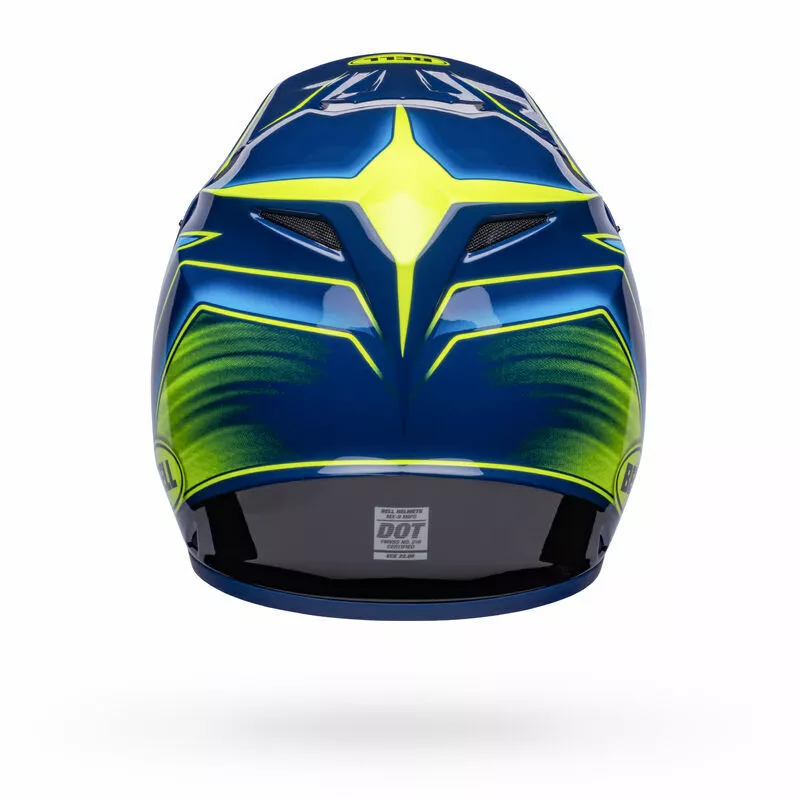 Bell MX-9 MIPS Zone Helmet - Navy/Retina - M 9 Bell MX-9 MIPS Zone Helmet - Navy/Retina - M - Image 7