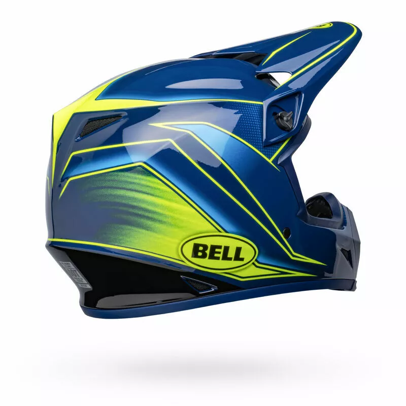Bell MX-9 MIPS Zone Helmet - Navy/Retina - M 10 Bell MX-9 MIPS Zone Helmet - Navy/Retina - M - Image 8
