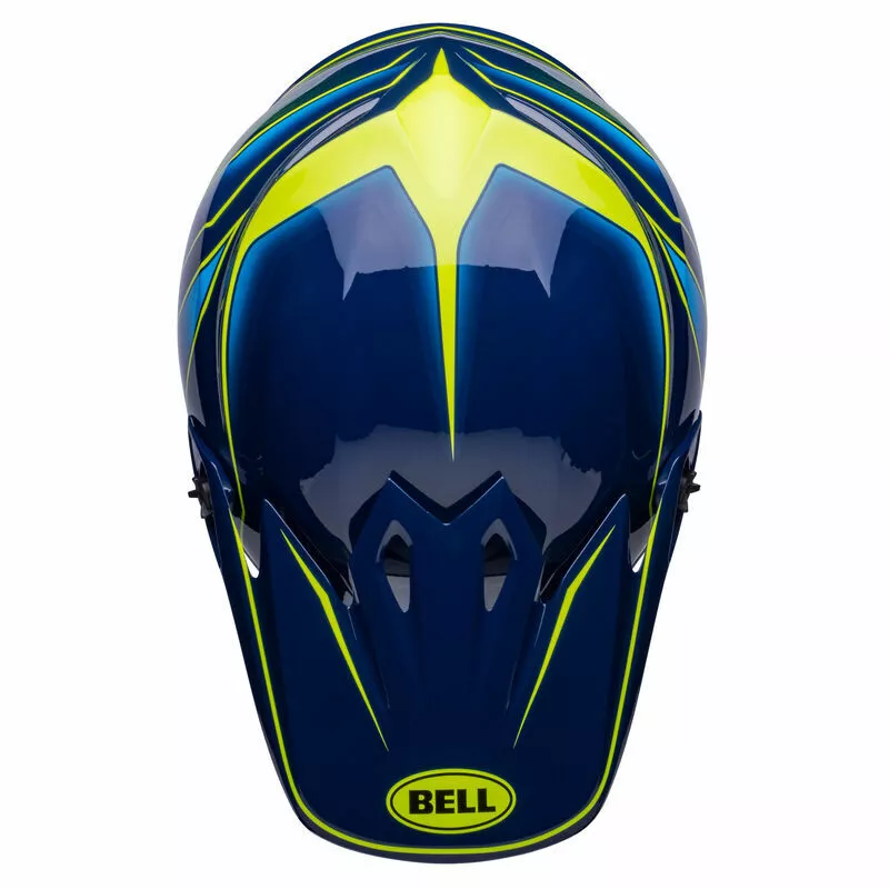 Bell MX-9 MIPS Zone Helmet - Navy/Retina - M 11 Bell MX-9 MIPS Zone Helmet - Navy/Retina - M - Image 9