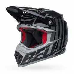 Bell Moto-9S Flex Sprint Helmet - Black/Grey - M -Outlet Helmets Store BE7150431 p 2