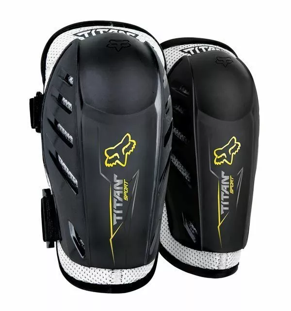 Fox 2022 Youth Titan Sport Black Elbow Guard 3 Fox 2022 Youth Titan Sport Black Elbow Guard