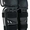 Fox 2022 Youth Titan Sport Black Knee/Shin Guard -Outlet Helmets Store FO04275001OS
