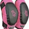 Fox 2022 Peewee Titan Black Pink Elbow Guard -Outlet Helmets Store FO08038285OS