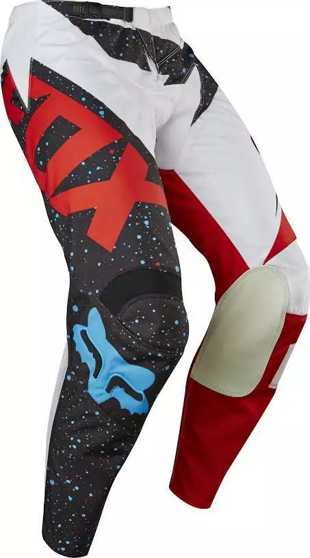 Fox Youth 180 Nirv Youth Pants - Red/White - 22 3 Fox Youth 180 Nirv Youth Pants - Red/White - 22