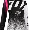 Fox Kids Girls 180 Black Pink Jersey -Outlet Helmets Store FO19454285KM