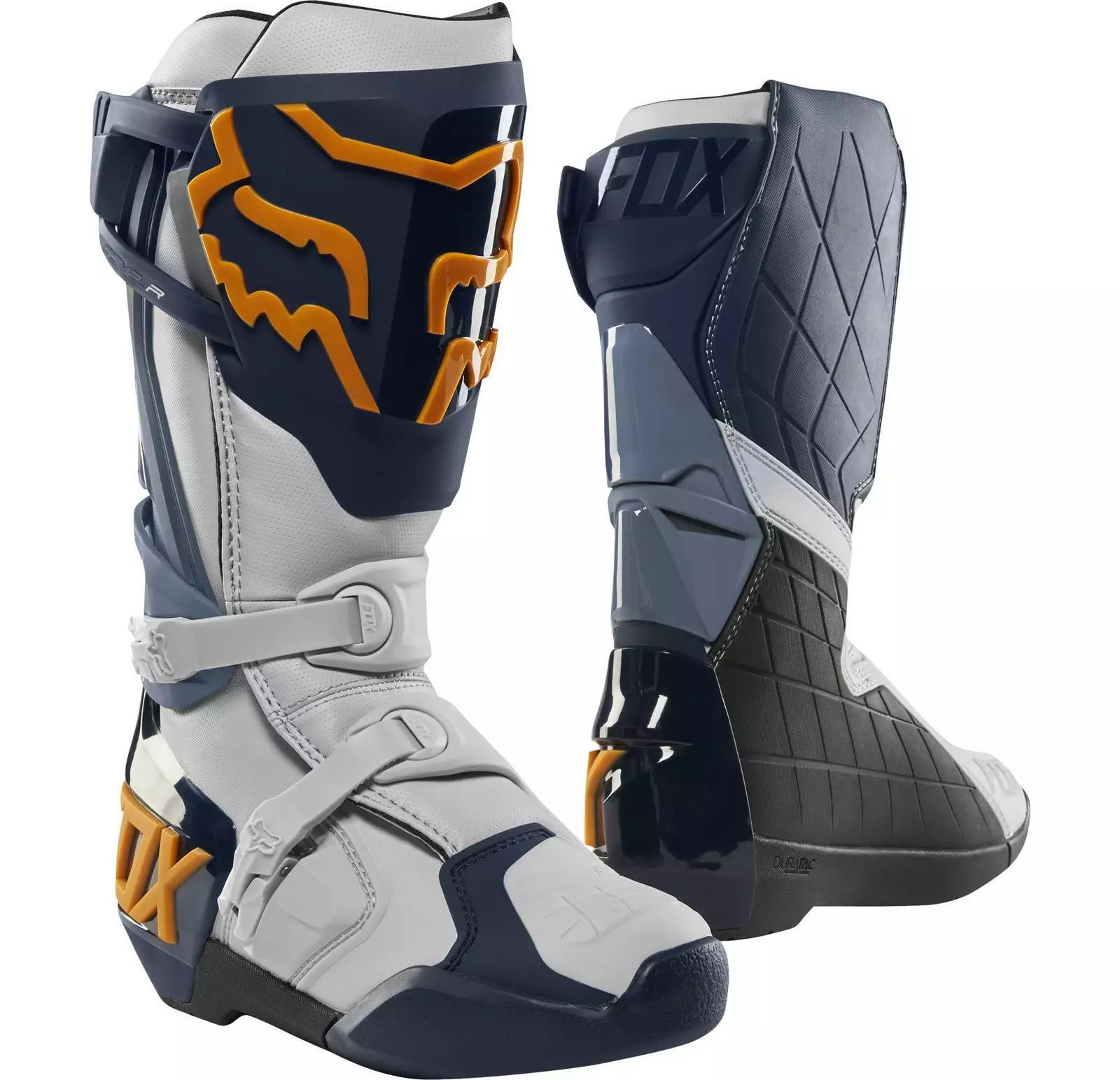 Fox Comp R Navy Orange Boots 3 Fox Comp R Navy Orange Boots