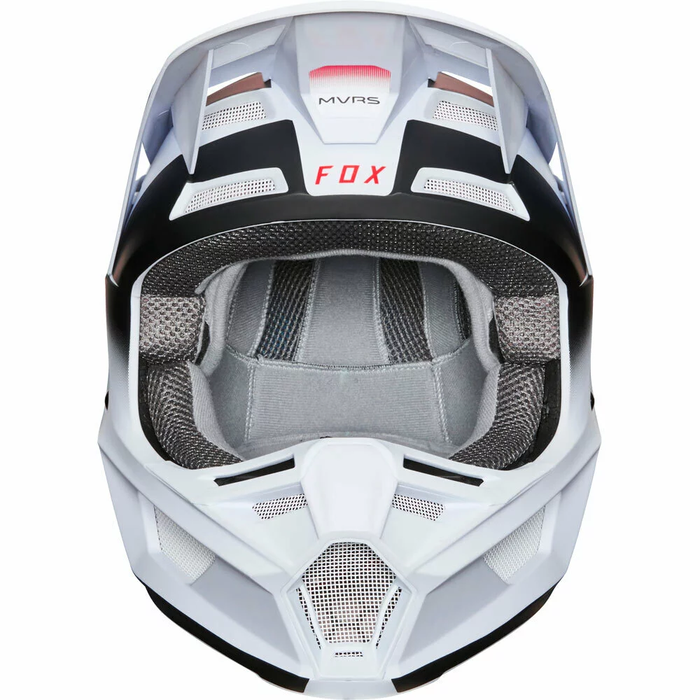 Fox V2 Vlar White Helmet - Unisex - X-Large 4 Fox V2 Vlar White Helmet - Unisex - X-Large - Image 2
