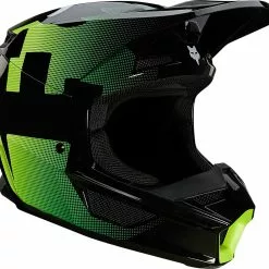 Fox V1 Tayzer Black Helmet - Unisex - Small