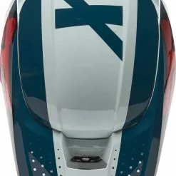 Fox 2022 V1 Trice Grey Orange ECE Helmet - Unisex - Small -Outlet Helmets Store FO26779230S 2