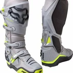 Fox 2022 Instinct Grey Yellow Boots