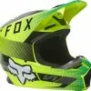 Fox 2022 V1 Ridl Fluro Yellow ECE Helmet -Outlet Helmets Store FO28354130XS P