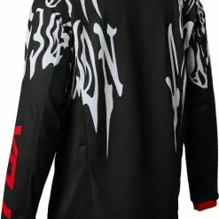 Fox 2022 Youth 180 Peril Black Red Jersey - Red - Small - Youth -Outlet Helmets Store FO28640017S P 2