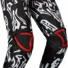 Fox 2022 Youth 180 Peril Black Red Pants - Red - 22 - Youth -Outlet Helmets Store FO2864101722 p