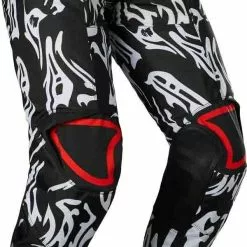 Fox 2022 Youth 180 Peril Black Red Pants - Red - 22 - Youth