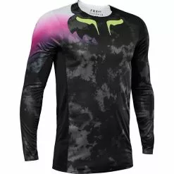 Fox 2023 Flexair Detonate Jersey - Black - L