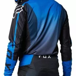 Fox 2023 180 Leed Jersey - Black/Blue - 2XL -Outlet Helmets Store FO296100022X 2