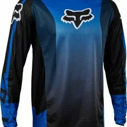 Fox 2023 180 Leed Jersey - Black/Blue - 2XL