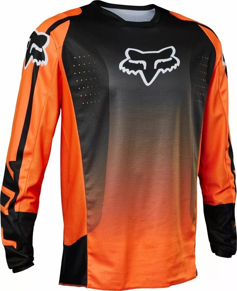 Fox 2023 180 Leed Jersey - Fluro Orange - S 3 Fox 2023 180 Leed Jersey - Fluro Orange - S