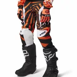 Fox 2023 180 Goat Pants - Orange White Black - 30